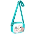 Waterproof Clear PVC Crossbody Stadium Bag | https://www.bestnamebadges.com