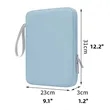 Waterproof PU Tablet Sleeve Organizer With Inner Pocket | https://www.bestnamebadges.com