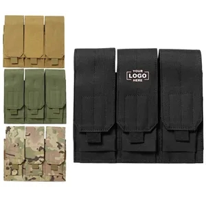 Multi-use Tactical Molle Magazine Triple Mag Pouch