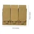 Multi-use Tactical Molle Magazine Triple Mag Pouch | https://www.bestnamebadges.com