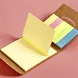 Creative Cartoon Sticky Notepad with Kraft Paper Cover | https://www.bestnamebadges.com