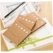 Creative Cartoon Sticky Notepad with Kraft Paper Cover | https://www.bestnamebadges.com