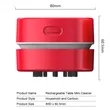 Desktop Vacuum Cleaner Mini Table dust Sweeper | https://www.bestnamebadges.com