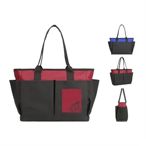 Multi-Pocket Work Tote