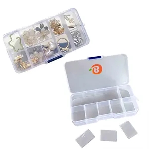 Modular Clear Plastic Organizer for Beads & Accessories