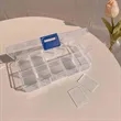 Modular Clear Plastic Organizer for Beads & Accessories | https://www.bestnamebadges.com