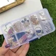 Modular Clear Plastic Organizer for Beads & Accessories | https://www.bestnamebadges.com