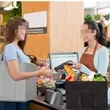 Reusable Grocery Shopping Large Foldable Tote Bags | https://www.bestnamebadges.com