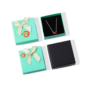 Vintage Bow Jewelry Box for Rings & Necklaces