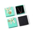 Vintage Bow Jewelry Box for Rings & Necklaces | https://www.bestnamebadges.com