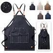 Denim Canvas Apron | https://www.bestnamebadges.com