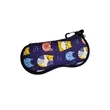 Full Color Soft Neoprene Sunglasses Case W/ Carabiner Clip | https://www.bestnamebadges.com