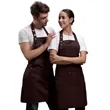 13 oz. Canvas Kitchen Apron w/ Buttons & 2 front pockets | https://www.bestnamebadges.com