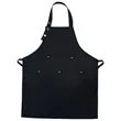 13 oz. Canvas Kitchen Apron w/ Buttons & 2 front pockets | https://www.bestnamebadges.com