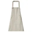13 oz. Canvas Kitchen Apron w/ Buttons & 2 front pockets | https://www.bestnamebadges.com