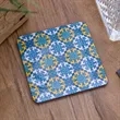 3.75 Inch Square Cork Back Photo Coasters | https://www.bestnamebadges.com