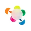 Flower Highlighter | https://www.bestnamebadges.com
