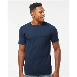 Tultex Unisex Heavyweight Jersey Pocket T-Shirt - 293