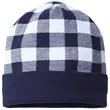 CAP AMERICA USA-Made Plaid Beanie - RKP12 | https://www.bestnamebadges.com