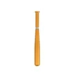 Black Ink Baseball Bat Ballpoint Pen | https://www.bestnamebadges.com