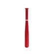 Black Ink Baseball Bat Ballpoint Pen | https://www.bestnamebadges.com