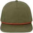 LOCALE Five-Panel Rope Cap - WILSON | https://www.bestnamebadges.com