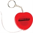 Heart Tape Measure Key Tag | https://www.bestnamebadges.com