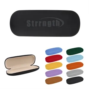 Portable Hard Shell PU Leather Glasses Case