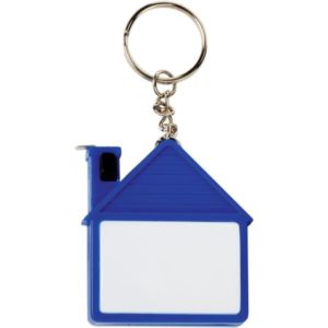 House Tape Measure with Release Button and Key Tag