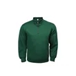 Unisex Long Sleeve Quarter Zip Mock Neck Pullover Sweatshirt | https://www.bestnamebadges.com