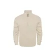 Men's Full Color Soft Quarter Zip Pullover Sweatshirt | https://www.bestnamebadges.com