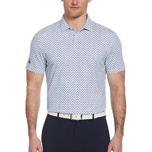 Original Penguin Men's SS Retro Geo Print Polo