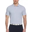 Original Penguin Men's SS Retro Geo Print Polo | https://www.bestnamebadges.com