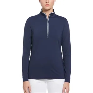 Original Penguin Ladies Lightweight Veronica 1/4-Zip Pullove
