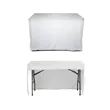 DisplaySplash 4' Fitted Open Back Table Cover | https://www.bestnamebadges.com