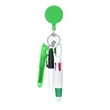 4 in 1 Retractable Lanyard Pen Set | https://www.bestnamebadges.com