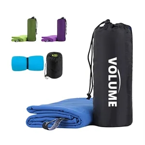Portable Fleece Blanket With Pouch