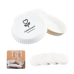 3.1" Diameter Disposable Paper Cup Lid