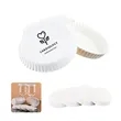 3.1" Diameter Disposable Paper Cup Lid | https://www.bestnamebadges.com