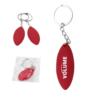 Soft Rubber Keychain