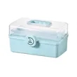 High Capacity Plastic Storage Box w Custom Imprint | https://www.bestnamebadges.com