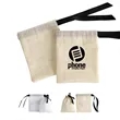 Cotton Drawstring Pouches MOQ 100PCS | https://www.bestnamebadges.com