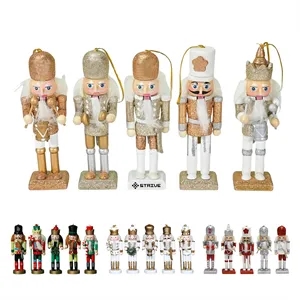 4.72" Nutcracker Christmas Wooden Ornaments