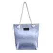 Canvas Striped Shoulder Bag | https://www.bestnamebadges.com