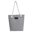 Canvas Striped Shoulder Bag | https://www.bestnamebadges.com