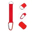 3/4" Durable Polyester  Keychain W/ Carabiner For Backpack | https://www.bestnamebadges.com