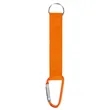 3/4" Durable Polyester  Keychain W/ Carabiner For Backpack | https://www.bestnamebadges.com