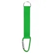 3/4" Durable Polyester  Keychain W/ Carabiner For Backpack | https://www.bestnamebadges.com