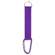 3/4" Durable Polyester  Keychain W/ Carabiner For Backpack | https://www.bestnamebadges.com