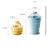11oz.2-In-1 Portable Foldable Silicone Ice Ball Maker Cup | https://www.bestnamebadges.com